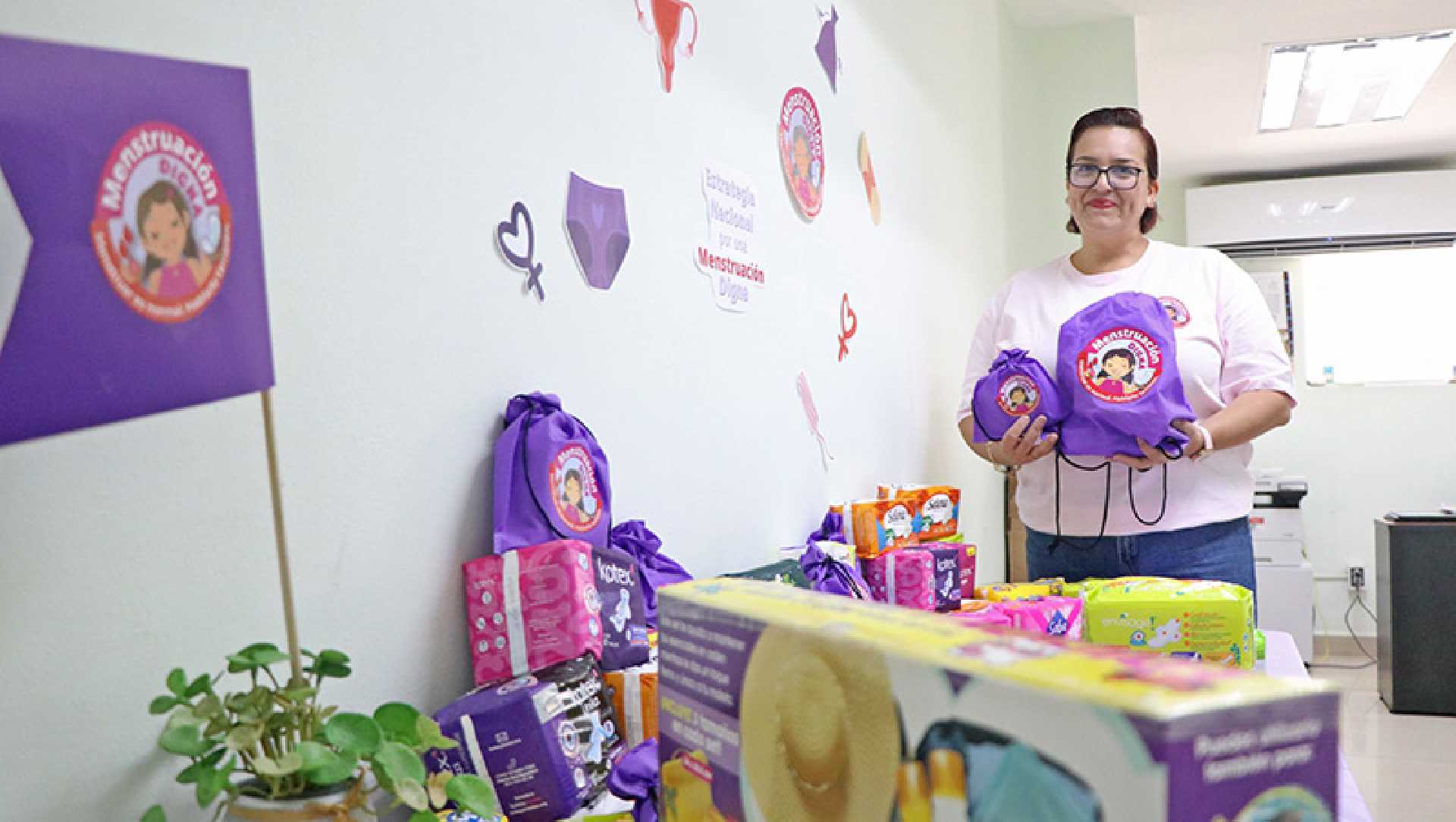 REALIZA SALUD ESTATAL UNA COLECTA SOLIDARIA DE INSUMOS DE MENSTRUACIÓN