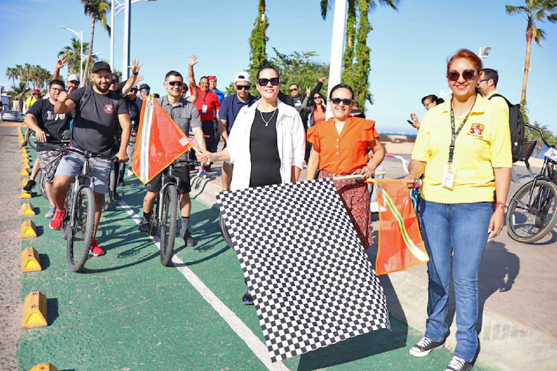 DESARROLLA SALUD ESTATAL UNA RODADA PARA PROMOVER LA ACTIVACIÓN FÍSICA ENTRE SU PERSONAL