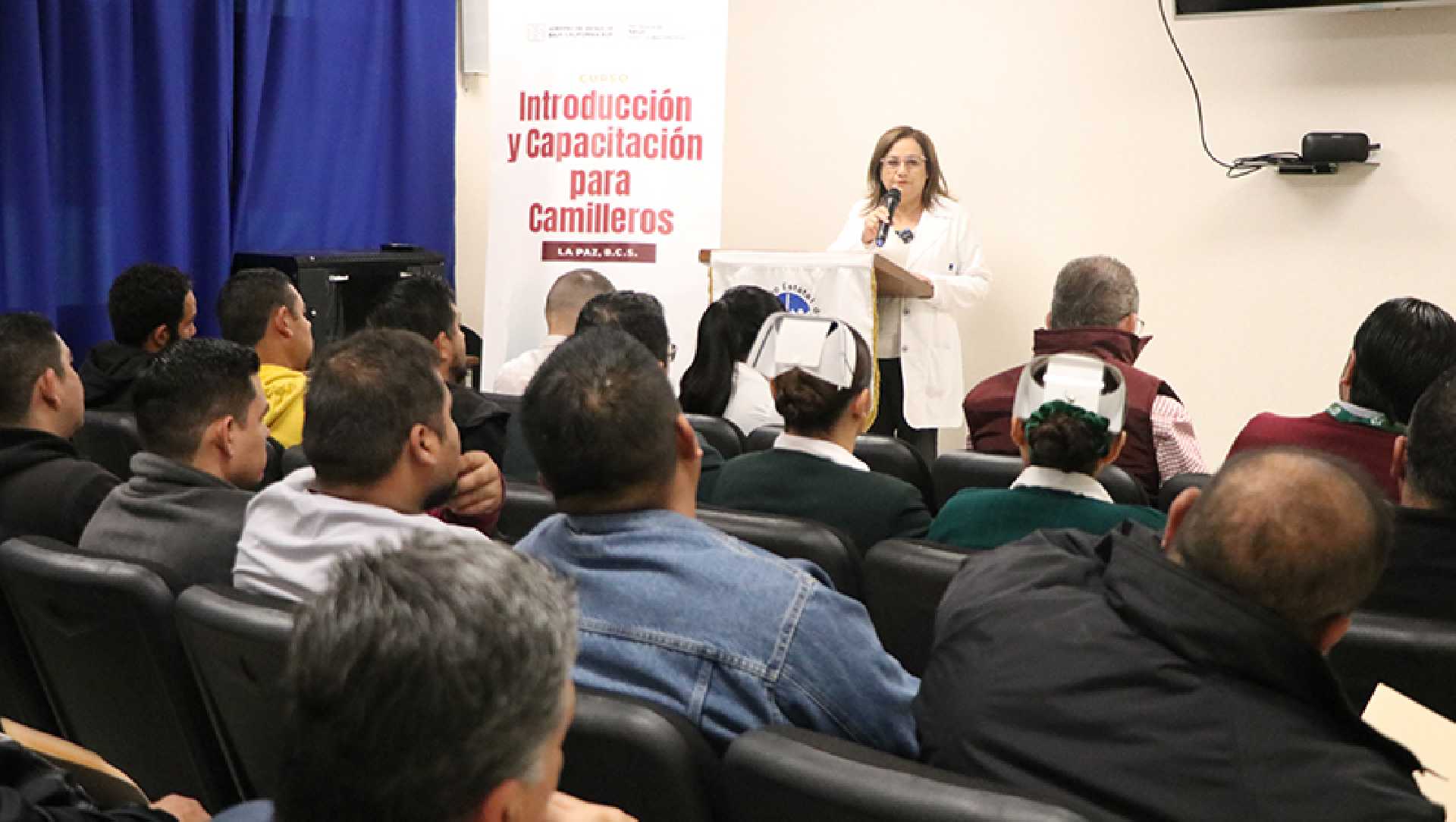 IMPARTIÓ SECRETARÍA DE SALUD CAPACITACIÓN A CAMILLEROS DE HOSPITALES ESTATALES