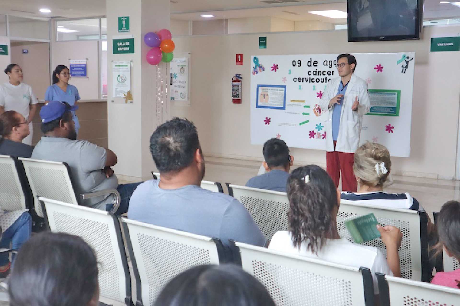 CON PRUEBAS GRATUITAS CONMEMORA SALUD ESTATAL MES DE SENSIBILIZACIÓN SOBRE CÁNCER CERVICOUTERINO