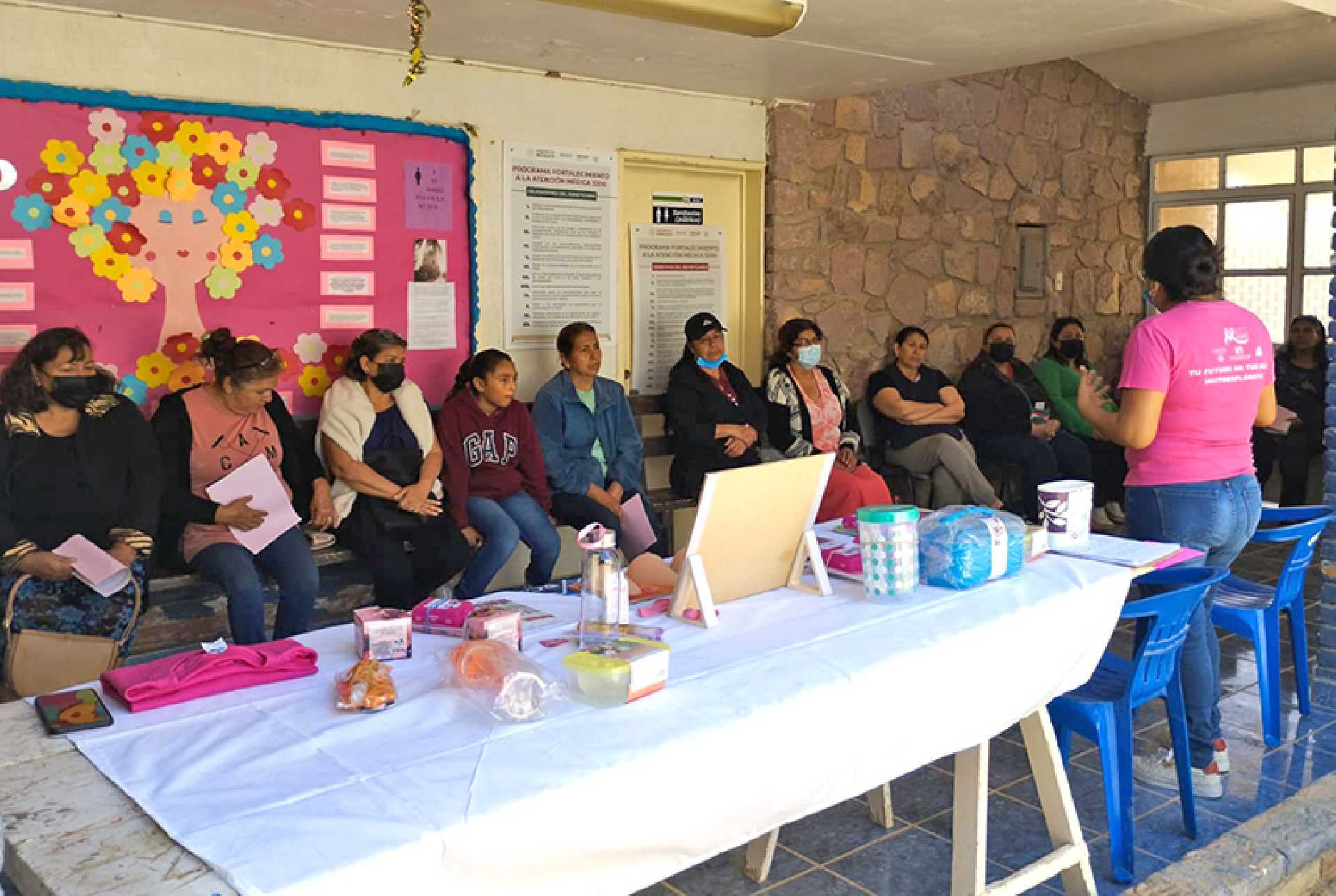 CONTINÚA MASTÓGRAFO ESTATAL SU RECORRIDO POR LOCALIDADES DE COMONDÚ