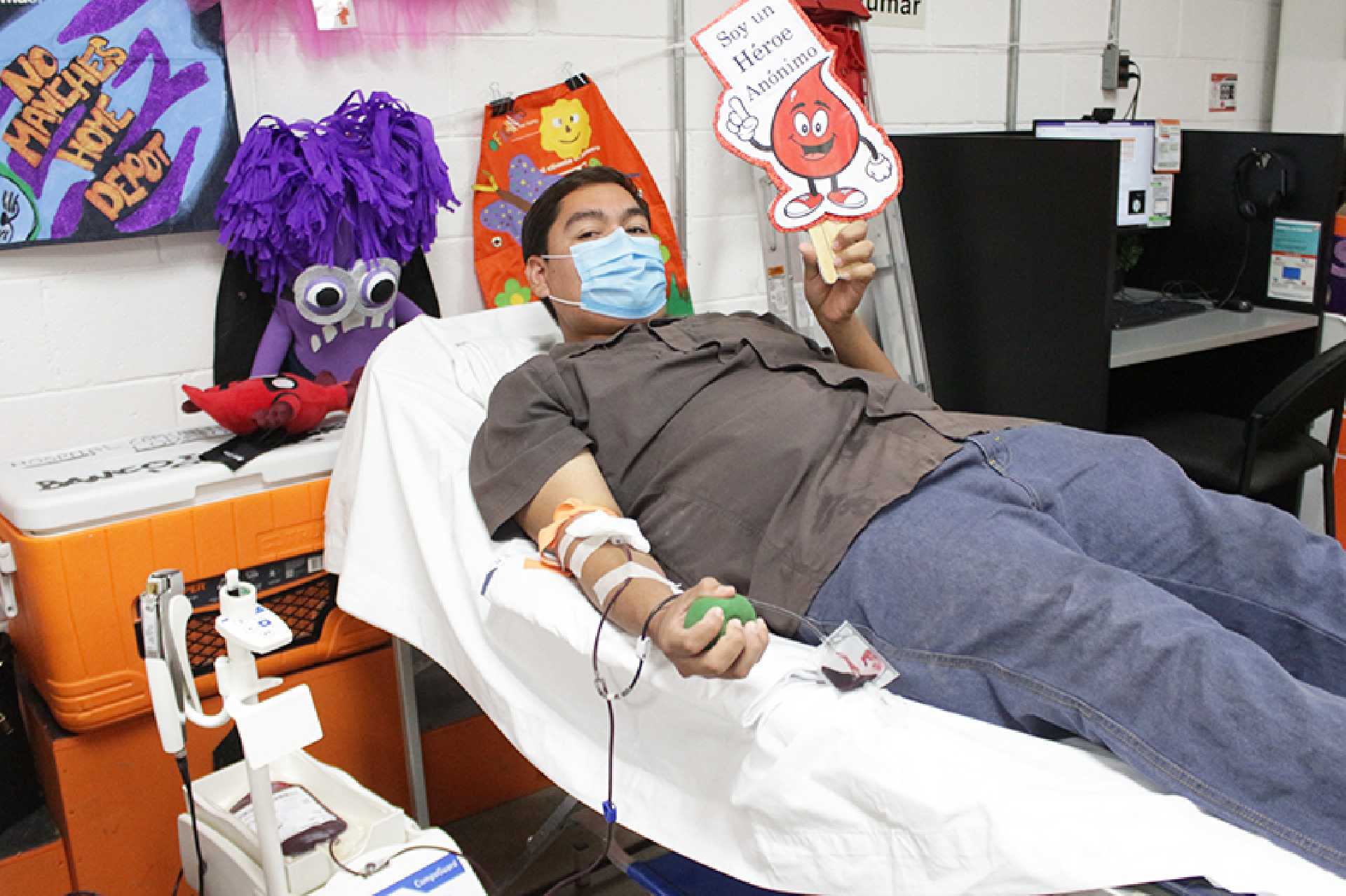 CON RESPALDO DE EMPRESAS PROMUEVE SALUD ESTATAL LA DONACIÓN ALTRUISTA DE SANGRE
