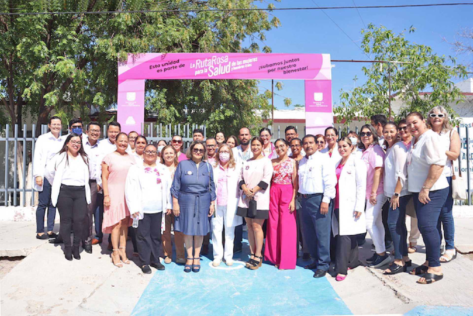 EMPRENDE GOBIERNO DE BCS LA CAMPAÑA “RUTA ROSA” PARA FORTALECER LA DETECCIÓN DE CÁNCER EN MUJERES