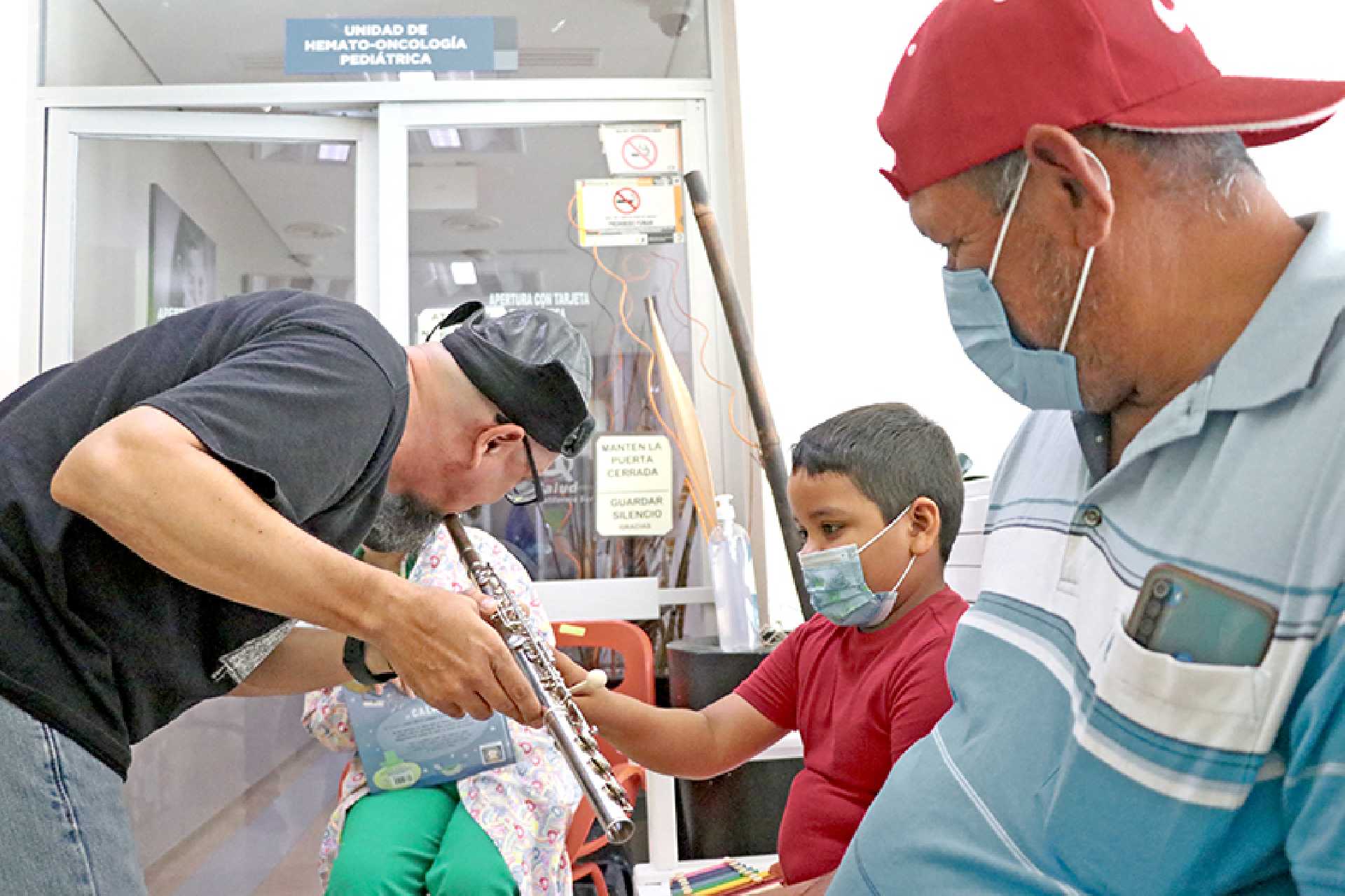 INICIARON LAS SESIONES DE MUSICOTERAPIA PARA PACIENTES DE ONCOPEDIATRÍA DEL HOSPITAL SALVATIERRA