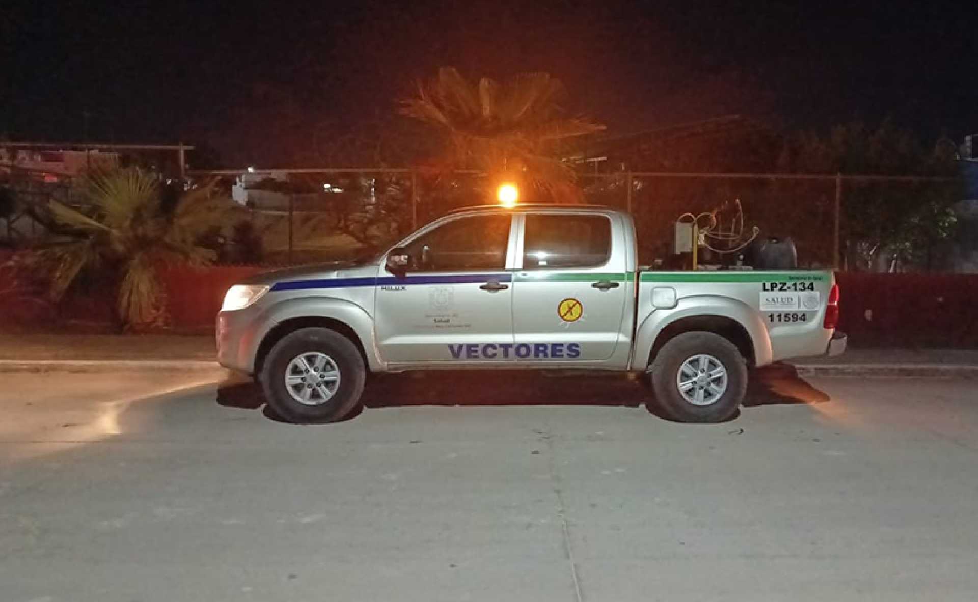 EMPRENDE GOBIERNO ESTATAL UN NUEVO CICLO DE FUMIGACIÓN EN LOS CABOS PARA PREVENIR EL DENGUE