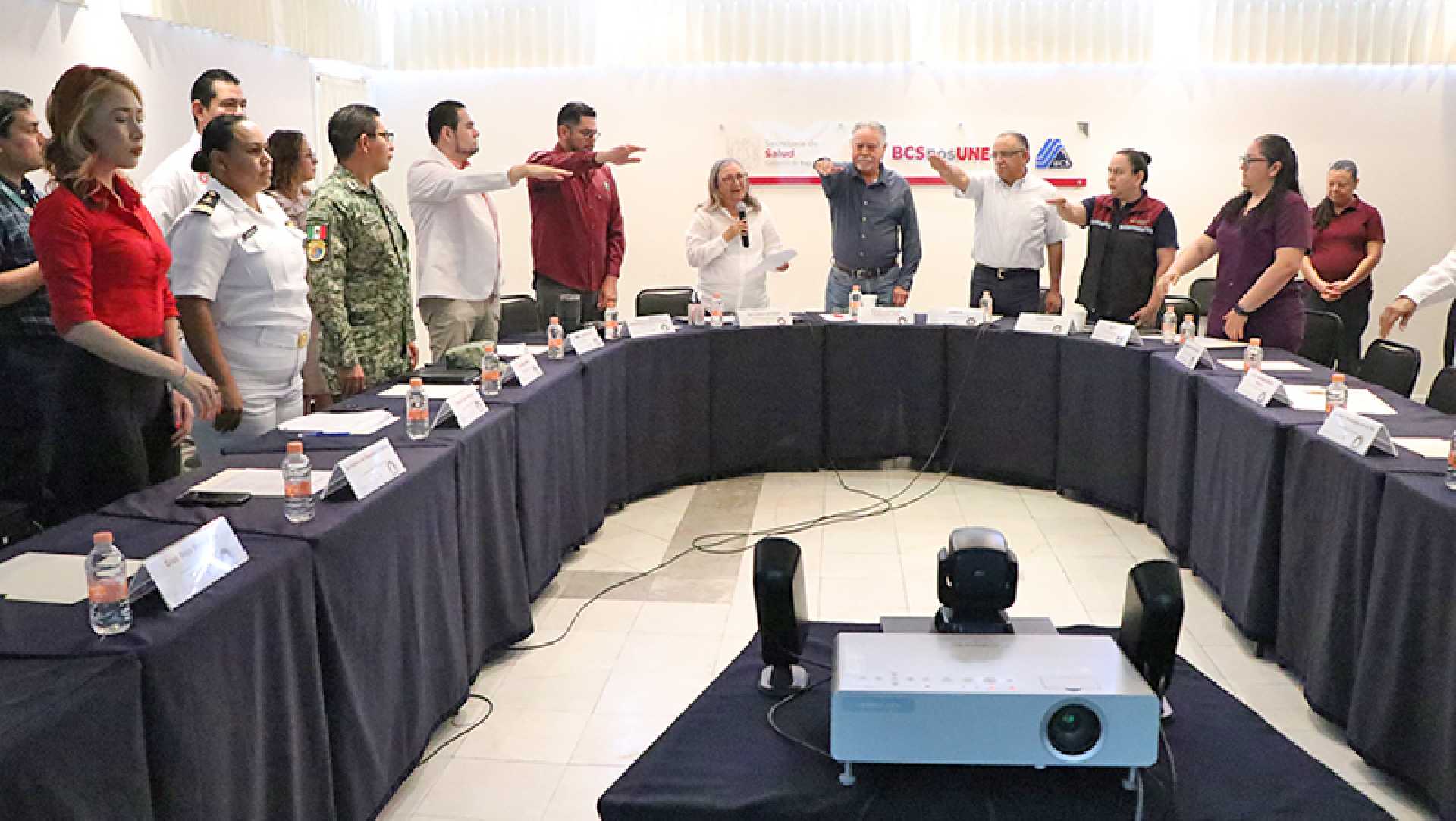 INSTITUCIONES DE SALUD DE BCS TOMAN PREVISIONES PARA LA TEMPORADA DE HURACANES 2025