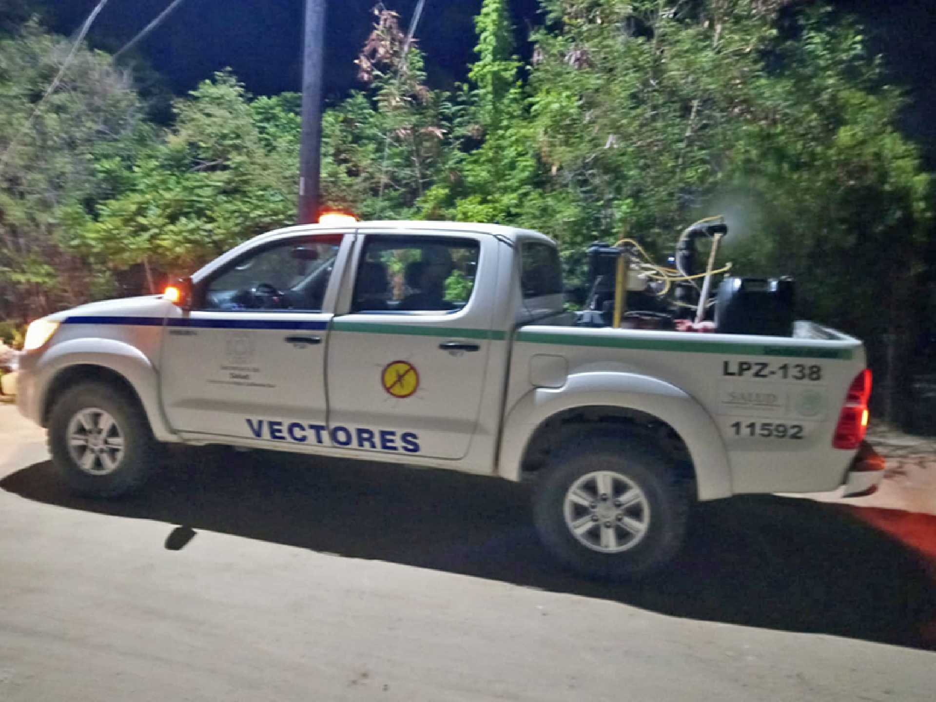 EMPRENDE SALUD ESTATAL SEGUNDO CICLO DE FUMIGACIÓN EN COLONIAS DE CABO SAN LUCAS