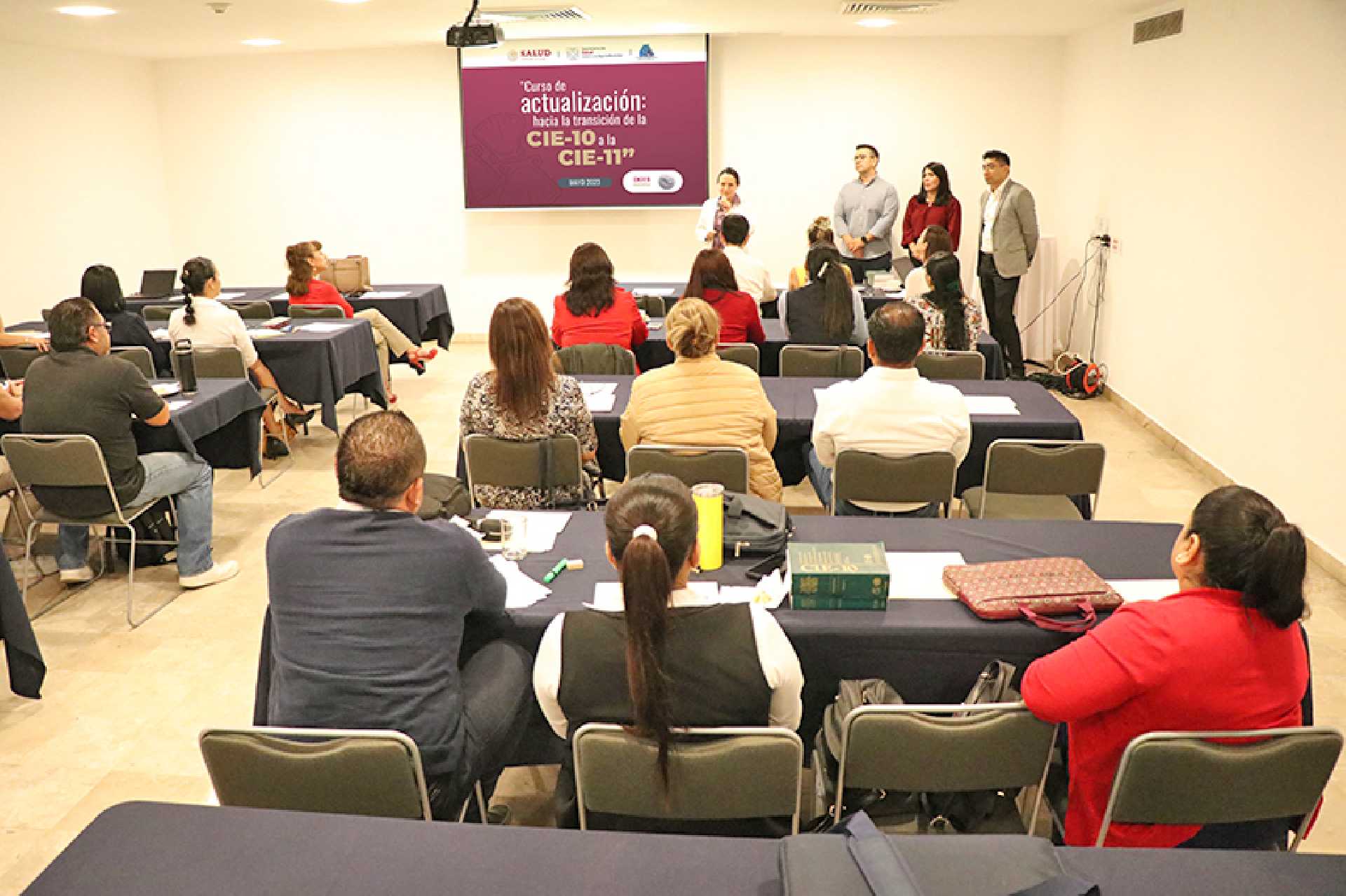 CAPACITA SALUD ESTATAL A SU PERSONAL EN EL NUEVO SISTEMA DE CLASIFICACIÓN DE ENFERMEDADES