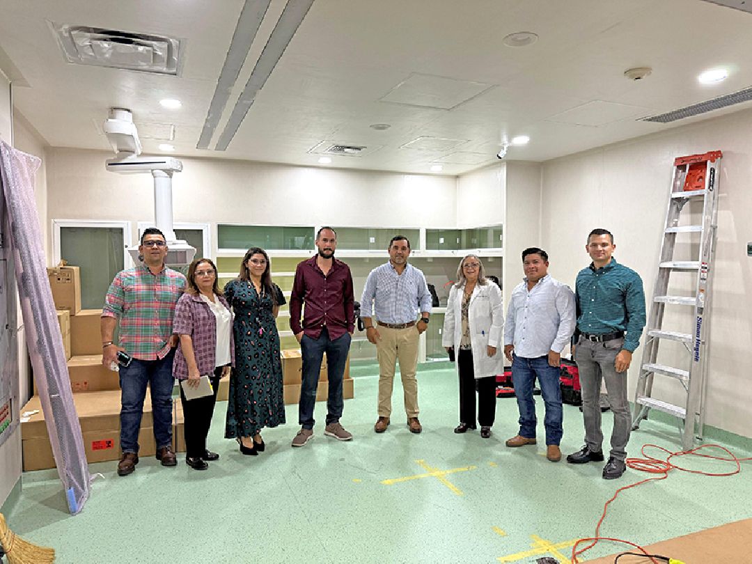 AVANZA LA INSTALACIÓN DE UNA NUEVA UNIDAD DE HEMODINAMIA EN EL HOSPITAL SALVATIERRA