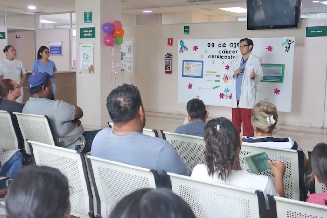 CON PRUEBAS GRATUITAS CONMEMORA SALUD ESTATAL MES DE SENSIBILIZACIÓN SOBRE CÁNCER CERVICOUTERINO
