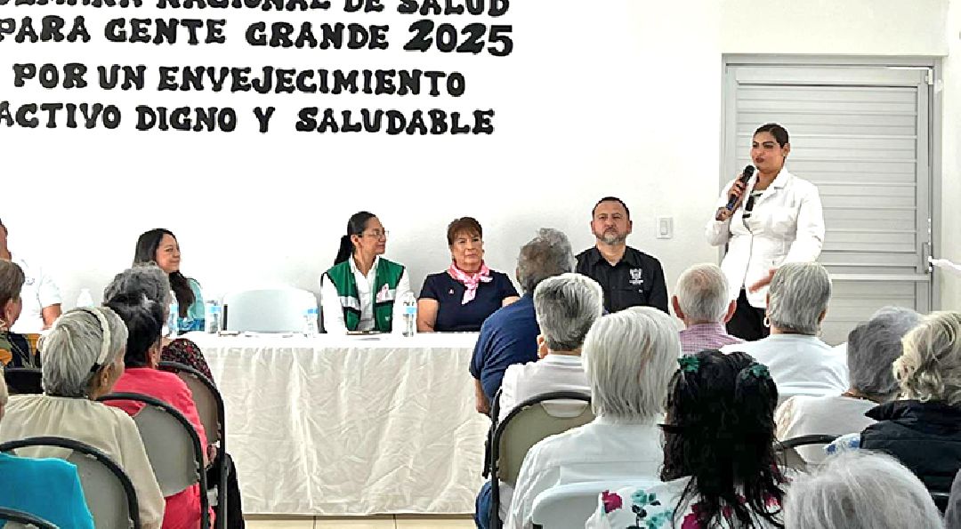 DESARROLLA GOBIERNO ESTATAL ACTIVIDADES POR LA SEMANA NACIONAL DE SALUD PARA GENTE GRANDE