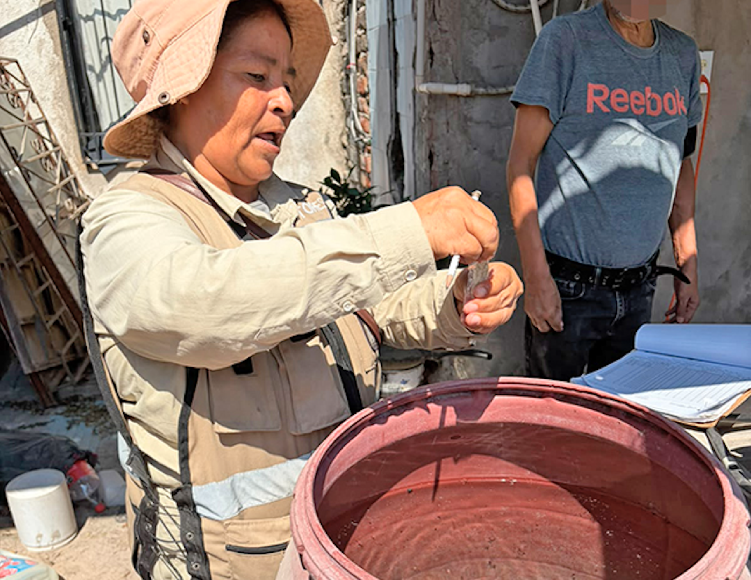 CONTINÚA SALUD ESTATAL CON ACCIONES DE PREVENCIÓN Y CONTROL DE DENGUE EN CIUDAD CONSTITUCIÓN
