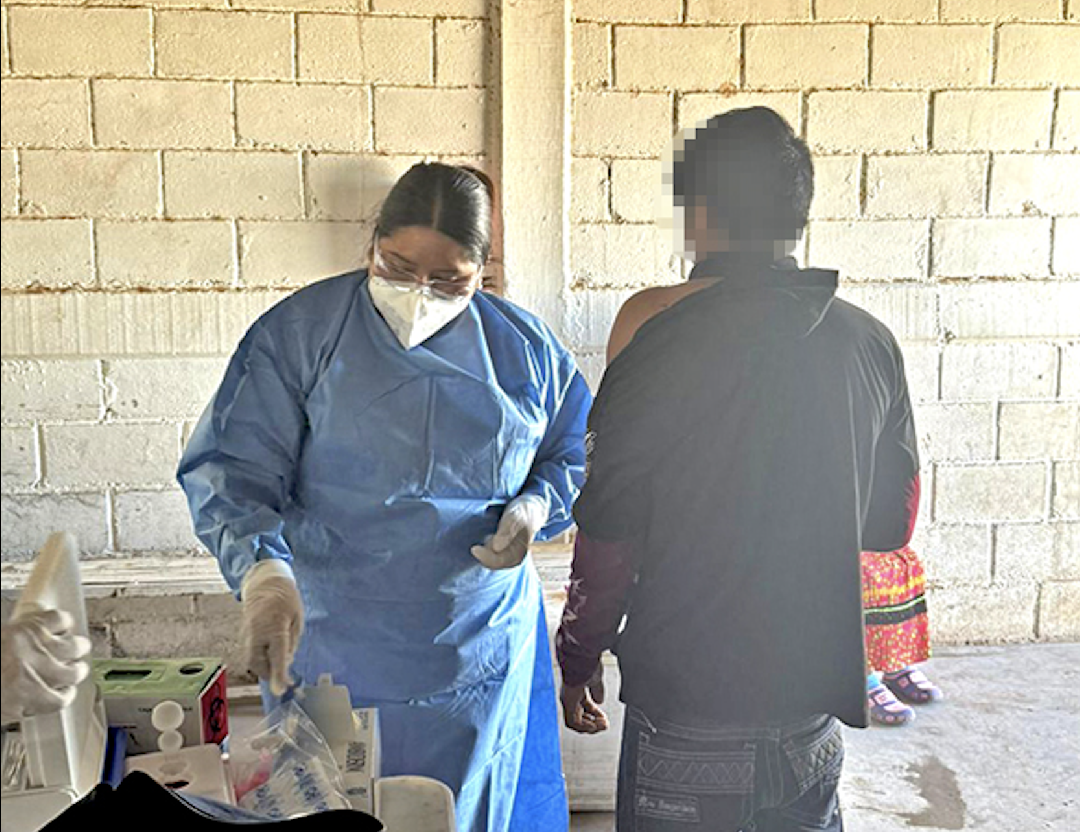 REALIZA SALUD ESTATAL CERCO EPIDEMIOLÓGICO EN CIUDAD INSURGENTES POR CASO PROBABLE DE SARAMPIÓN