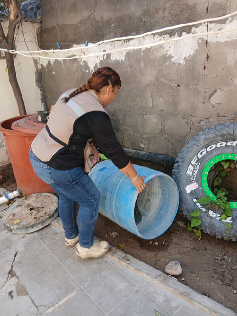 REALIZA SALUD ESTATAL ACCIONES PREVENTIVAS EN SAN IGNACIO TRAS LAS FUERTES LLUVIAS