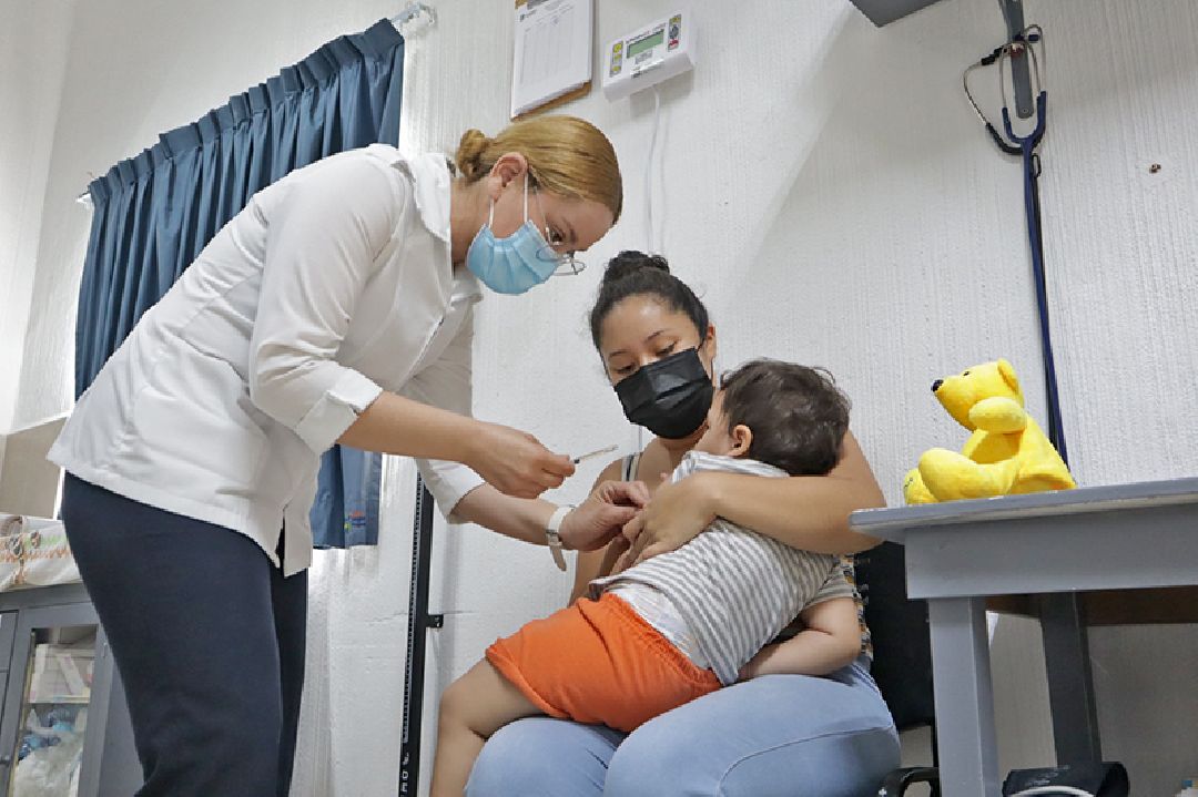 REFRENDA SALUD ESTATAL LLAMADO A VACUNAR A NIÑAS Y NIÑOS CONTRA SARAMPIÓN