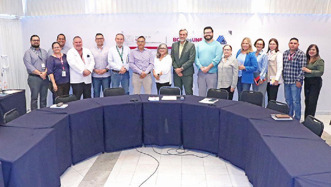 INTERCAMBIAN SERVICIOS INSTITUCIONES DE SALUD EN BCS PARA FORTALECER ATENCIÓN DE PACIENTES