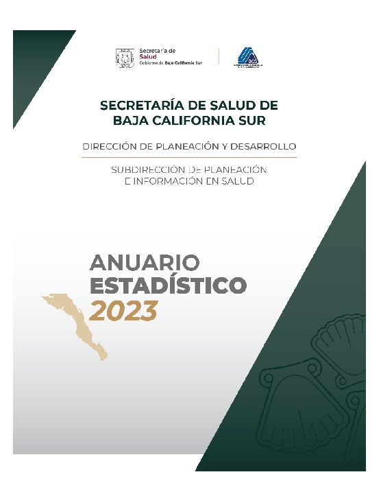 Anuario Estadístico 2023 y Anteriores